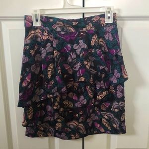 H&M Ruffled Butterfly Skirt, Size 6